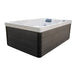 Luxury Spas Cascade WS-303 2-Person Hot Tub outside corner tub view white background