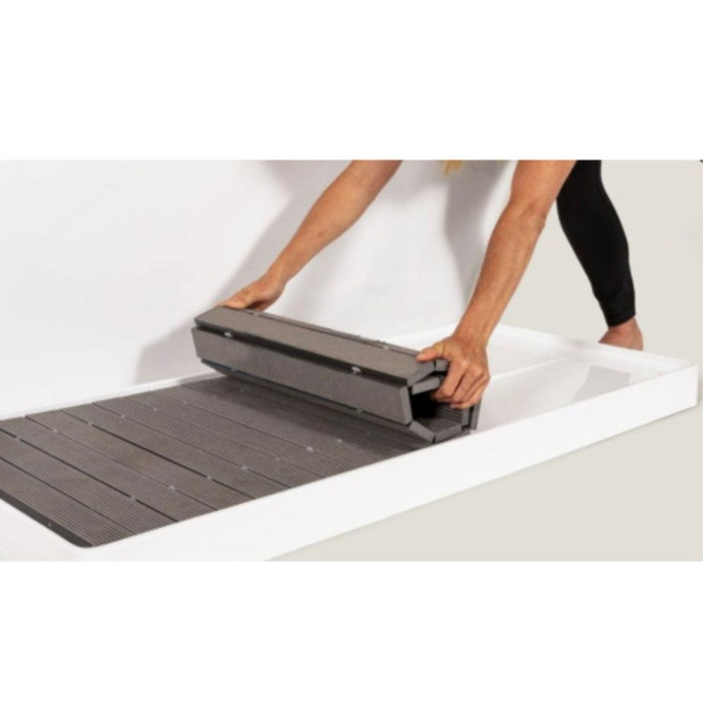 Luxury Spas Cold Plunge Basin Slip Resistant Platform with Drain