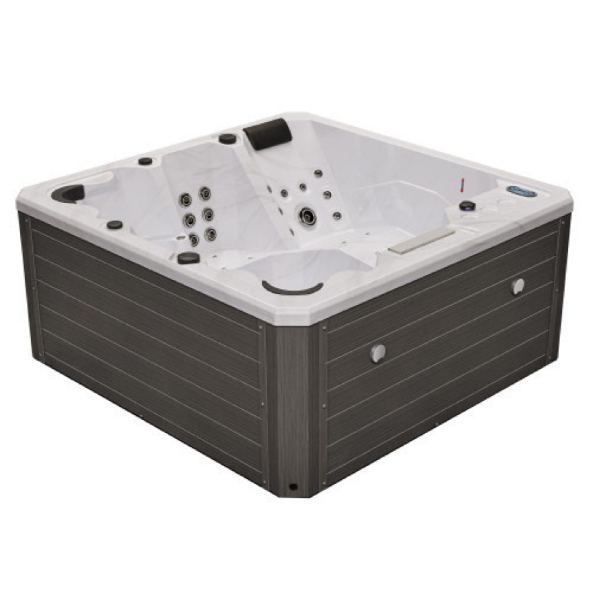 Luxury Galley 5-Person Hot Tub Front  Side View