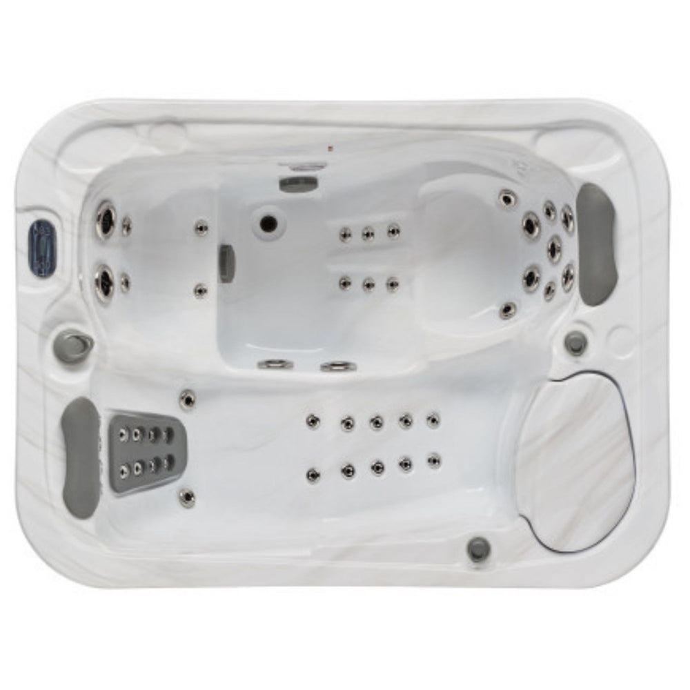 Luxury Spas Casey 3 Person Hot Tub Top View