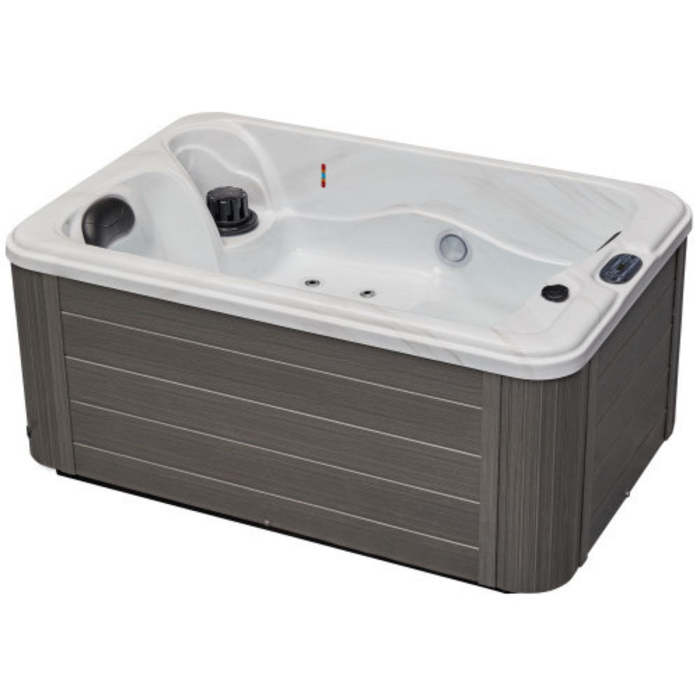 Luxury Spas Cashmere 2-Person Hot Tub Above Ground View