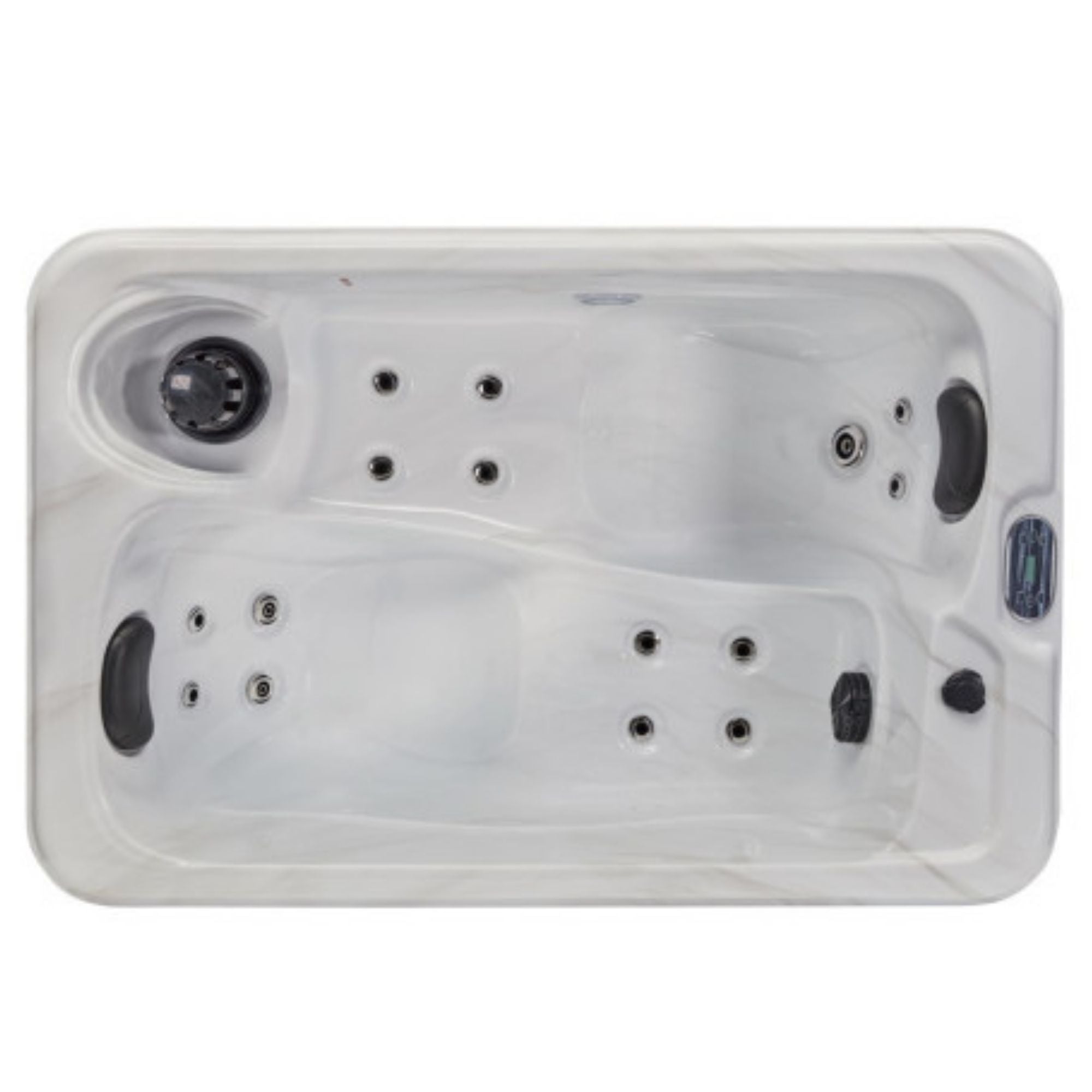 Luxury Spas Cashmere 2-Person Hot Tub Top View