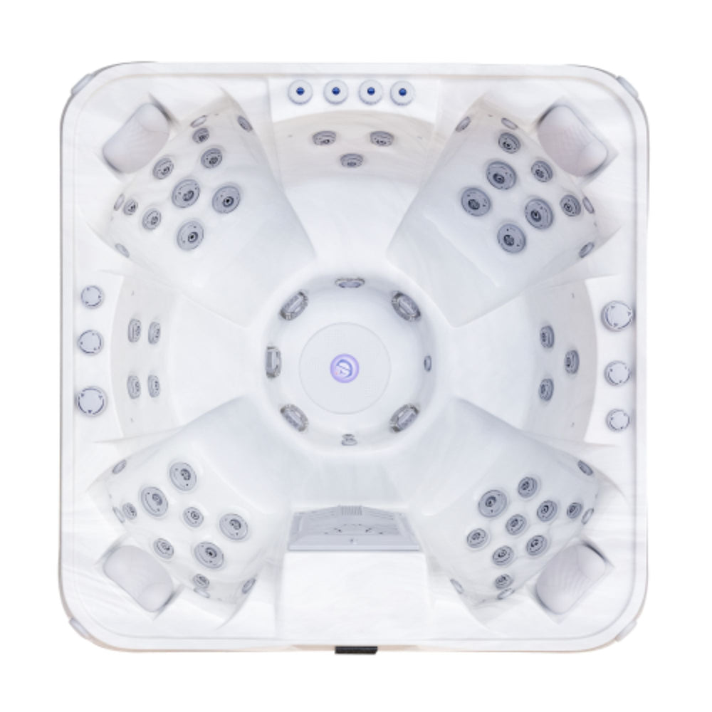 Luxury Spas Denali 7-Person Hot Tub Top View