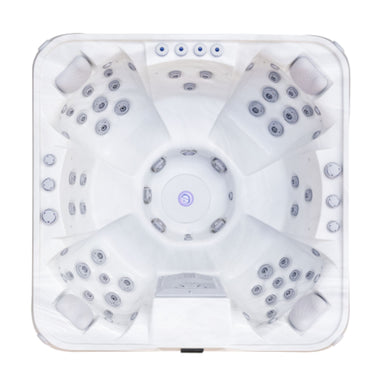 Luxury Spas Denali 7-Person Hot Tub Top View