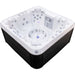 Luxury Spas Denali 7-Person Hot Tub corner view