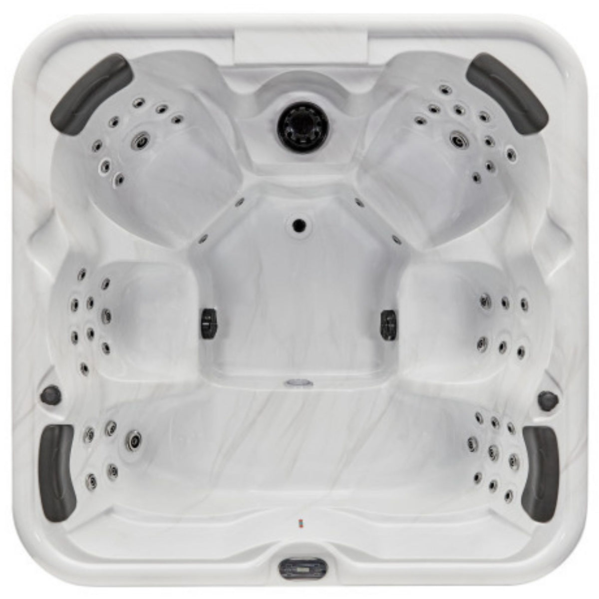 Luxury Spas Eclipse 6 Person Hot Tub Top View
