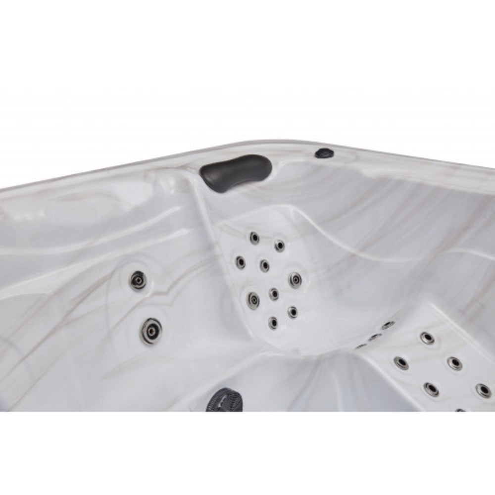 Luxury Spas Estes 5-Person Hot Tub WS-594 Close Up Neck Pillows