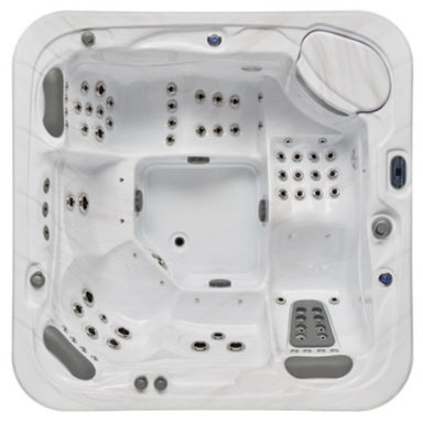 Luxury Spas Infinity 5-Person Hot Tub Top View