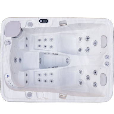 Luxury Spas Largo 3-Person Hot Tub Top View