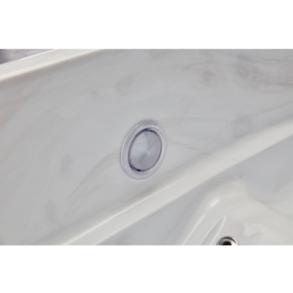 Luxury Spas Riley 3-Person Hot Tub Close Up Chroma Therapy Lighting System