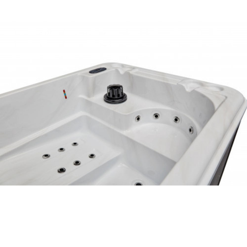 Luxury Spas Riley 3-Person Hot Tub Close Up Filter