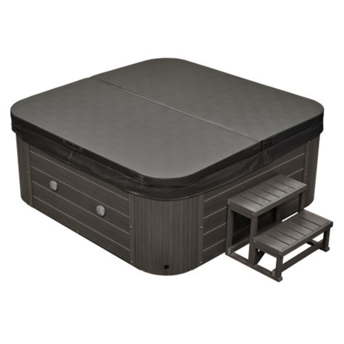 Luxury Spas Social 5 Person Hot Tub With Cover