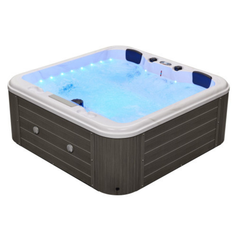 Luxury Spas Social 5 Person Hot Tub With LED Lighting