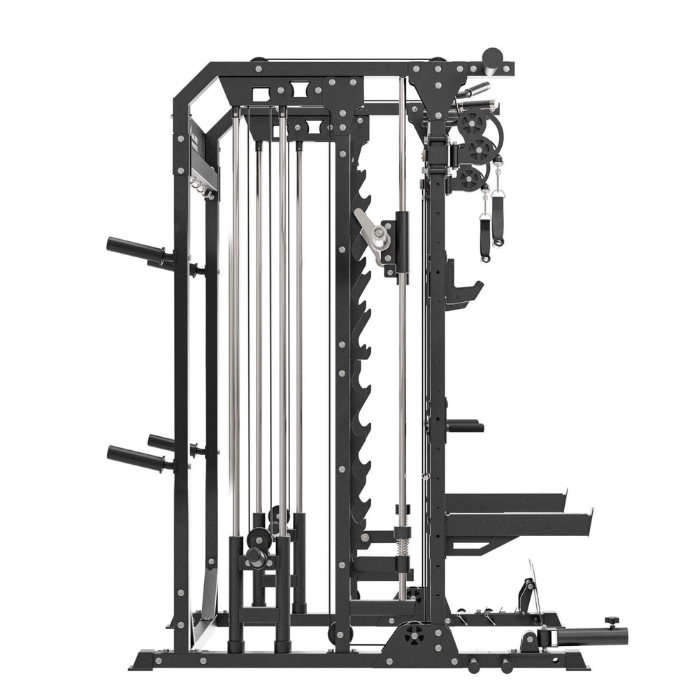Major-Fitness-B52-All-In-One-Home-Gym-Smith-Machine-side