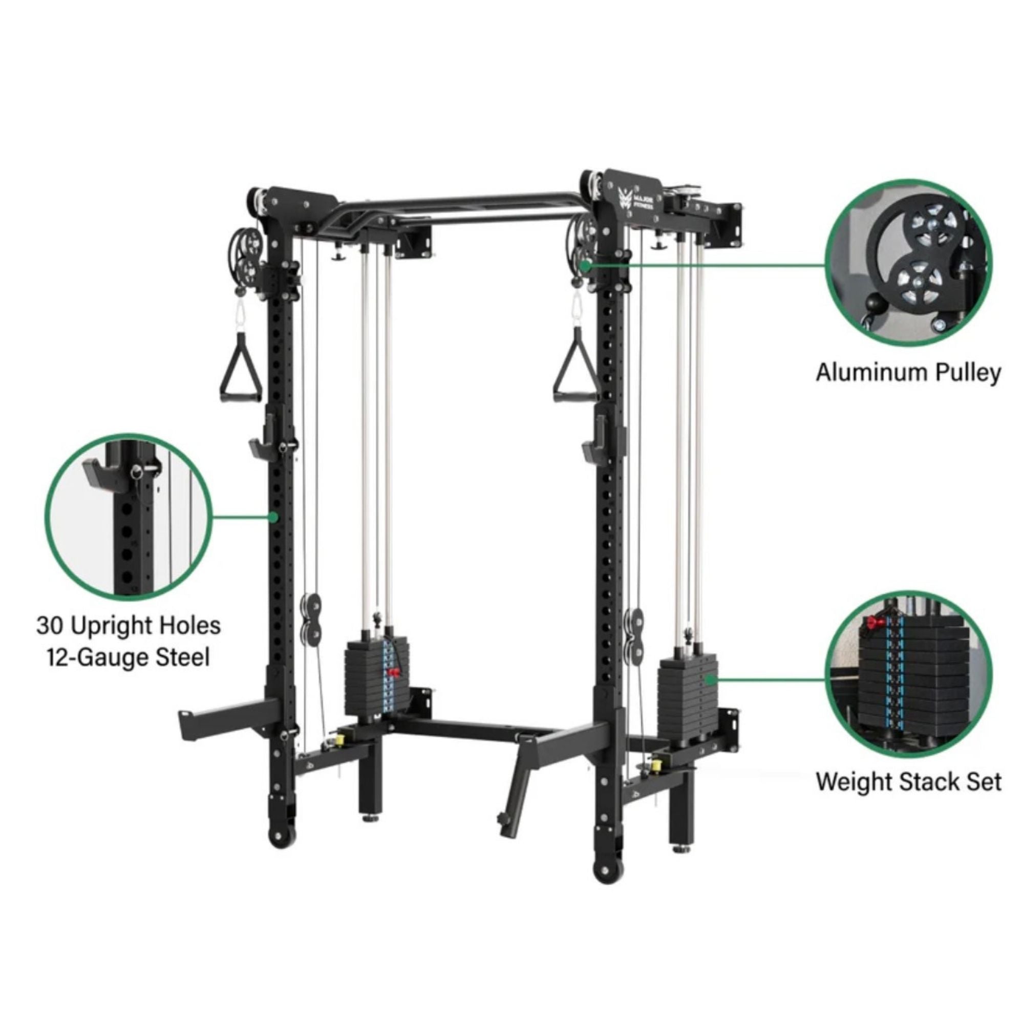 Movable Leg Rack Gym Rack MAJOR FITNESS Rack Mounted Leg Extension Major Fitness Rack ...