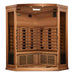 Maxxus 3-Person Corner Full Spectrum Near Zero EMF FAR Infrared Sauna MX-M356-01-FS CED Interior
