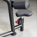 Close-up of the adjustable seat and backrest on the Power Leverage V2 Iso Lateral Lat Pull
