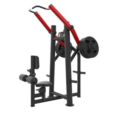 3D rendering of the Muscle D Power Leverage V2 Reverse Grip Lat Pulldown without a background, showcasing the machine’s design.