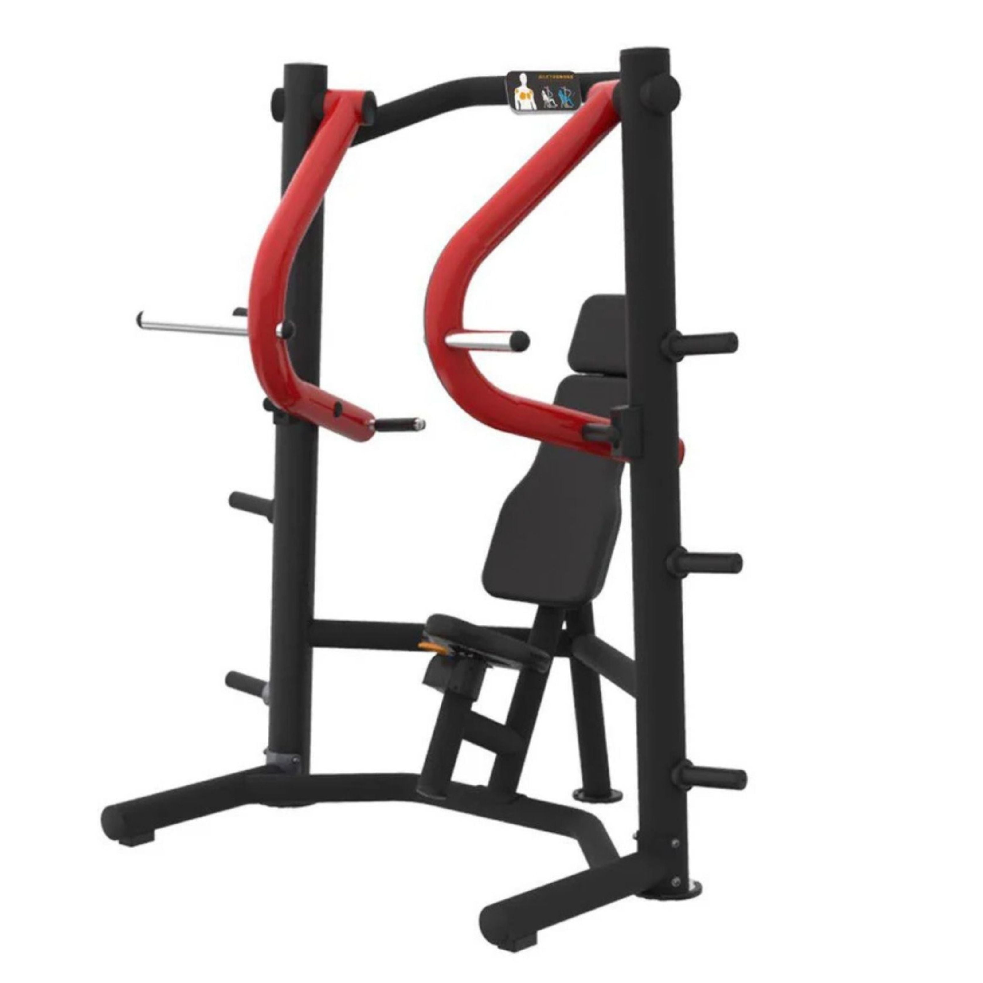 3D rendering of the Power Leverage V2 Reverse Grip Lat Pulldown without a background, showcasing the machine’s design.