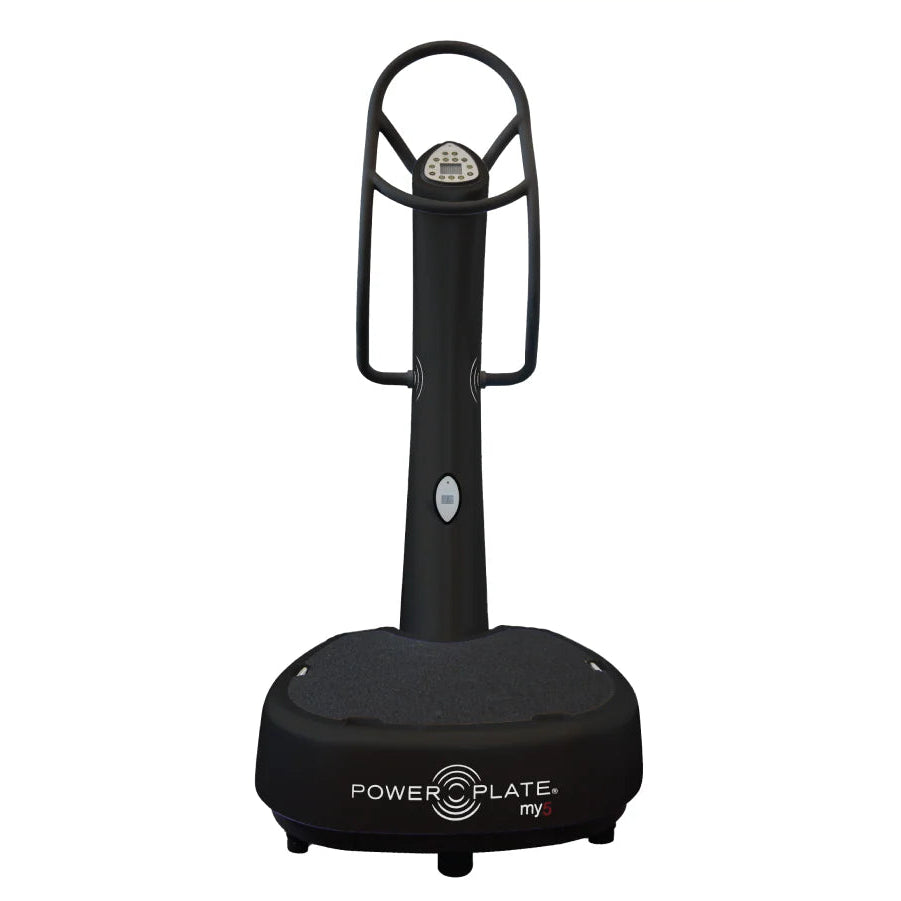 Power Plate My5 Vibration Training Machine from the front where people will mount
