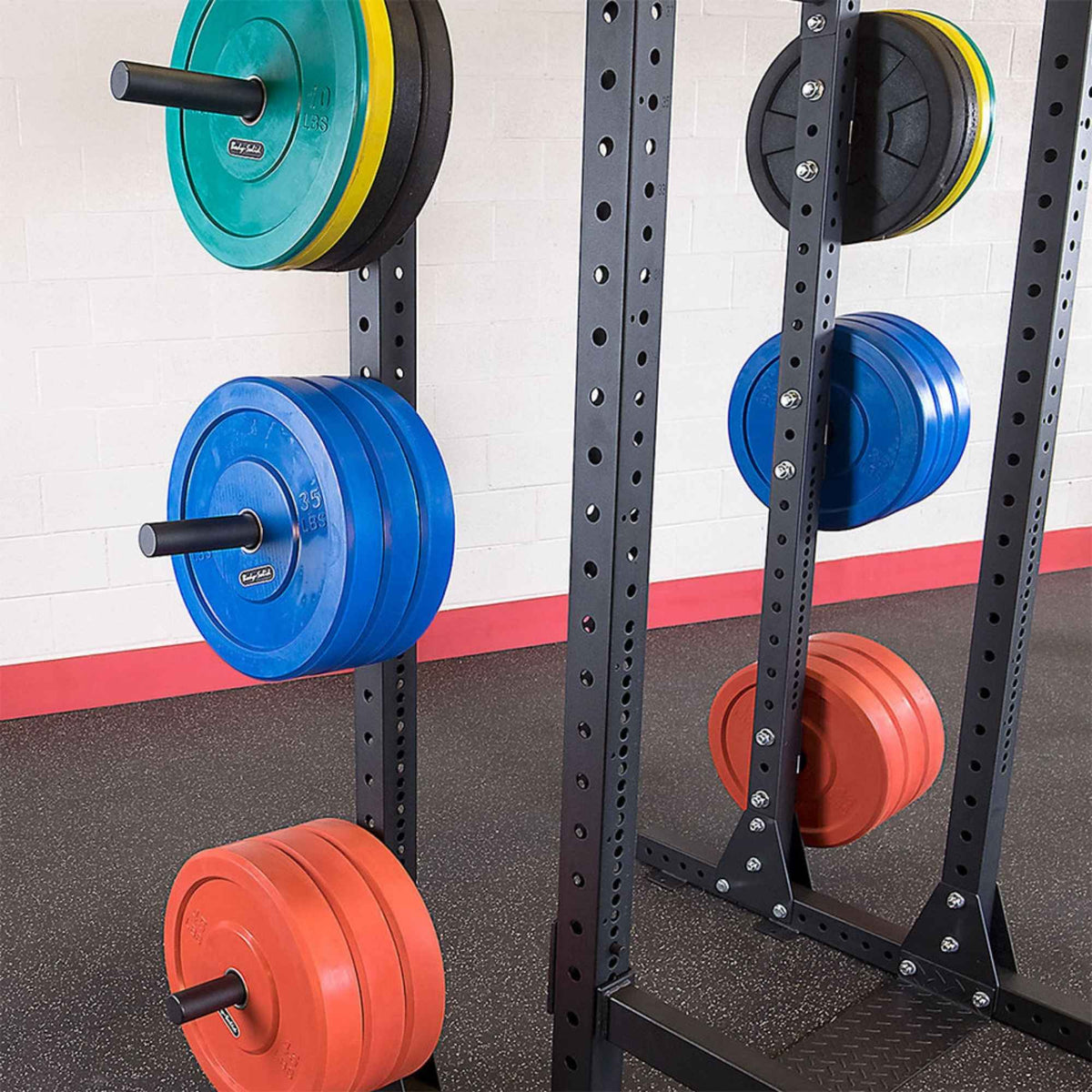 Pro ClubLine Weight Plate Horn, for Power Racks SPRWPH Multi Pegs