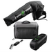 Rapid Reboot Black and gray power bank with accessories on a white background