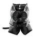 Black compression hips attachment on white background