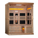 Reserve Edition-3-Person Full Spectrum PureTech™ Near Zero EMF FAR Infrared Sauna Canadian Hemlock GDI-8230-01 Interior view