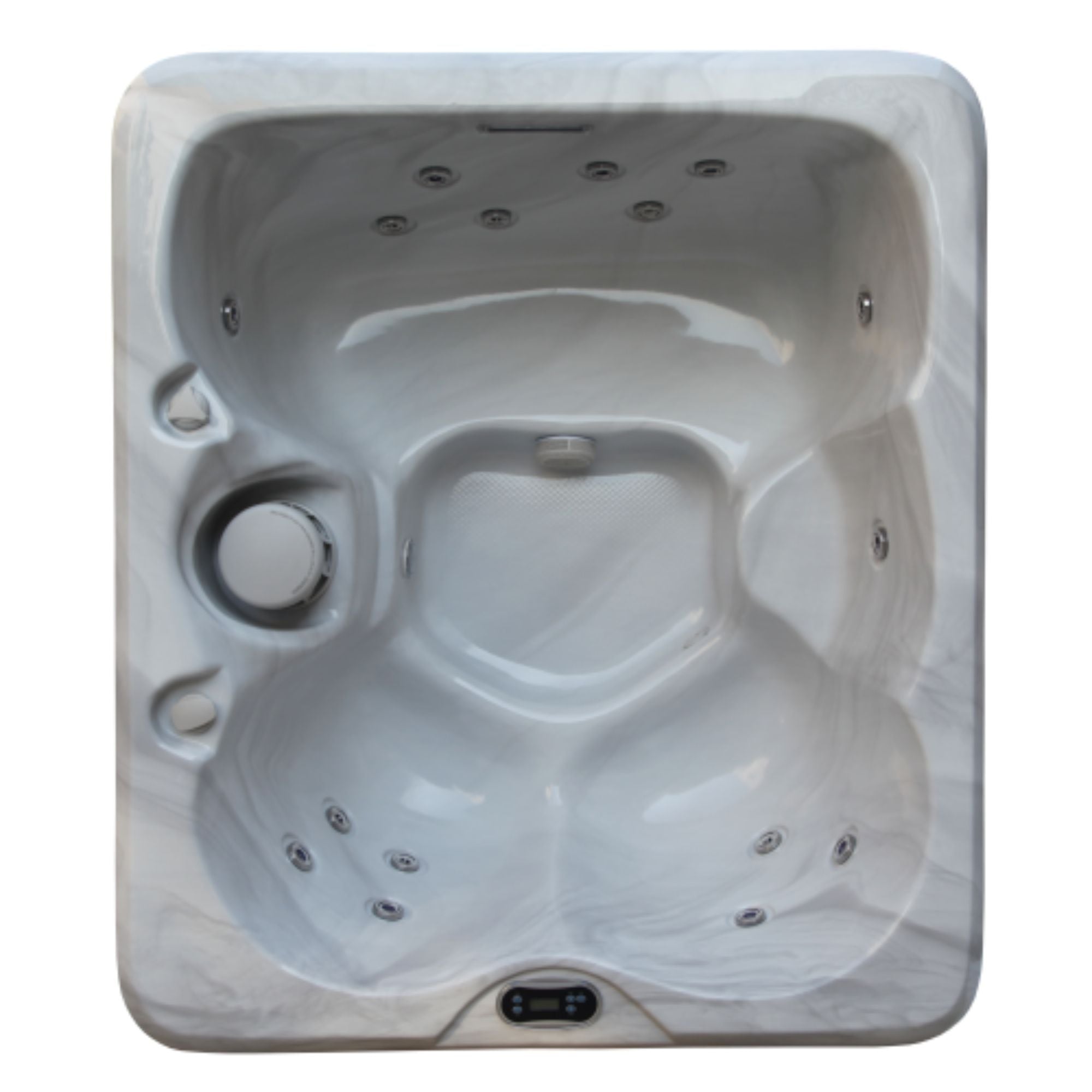 Luxury Spas "Retreat"  5-Person Plug-n-Play Hot Tub – with Cover & Steps