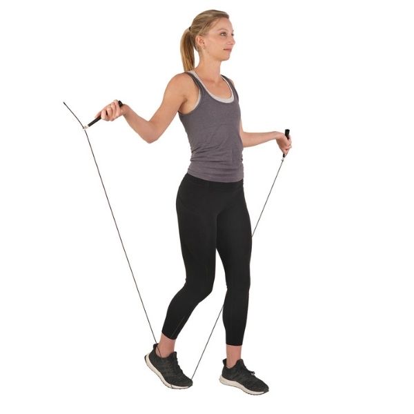 Speed Cable Jump Rope Fast Fitness Model Trainer Exercise