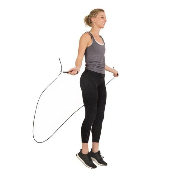 Speed Cable Jump Rope Fast Fitness Model Trainer