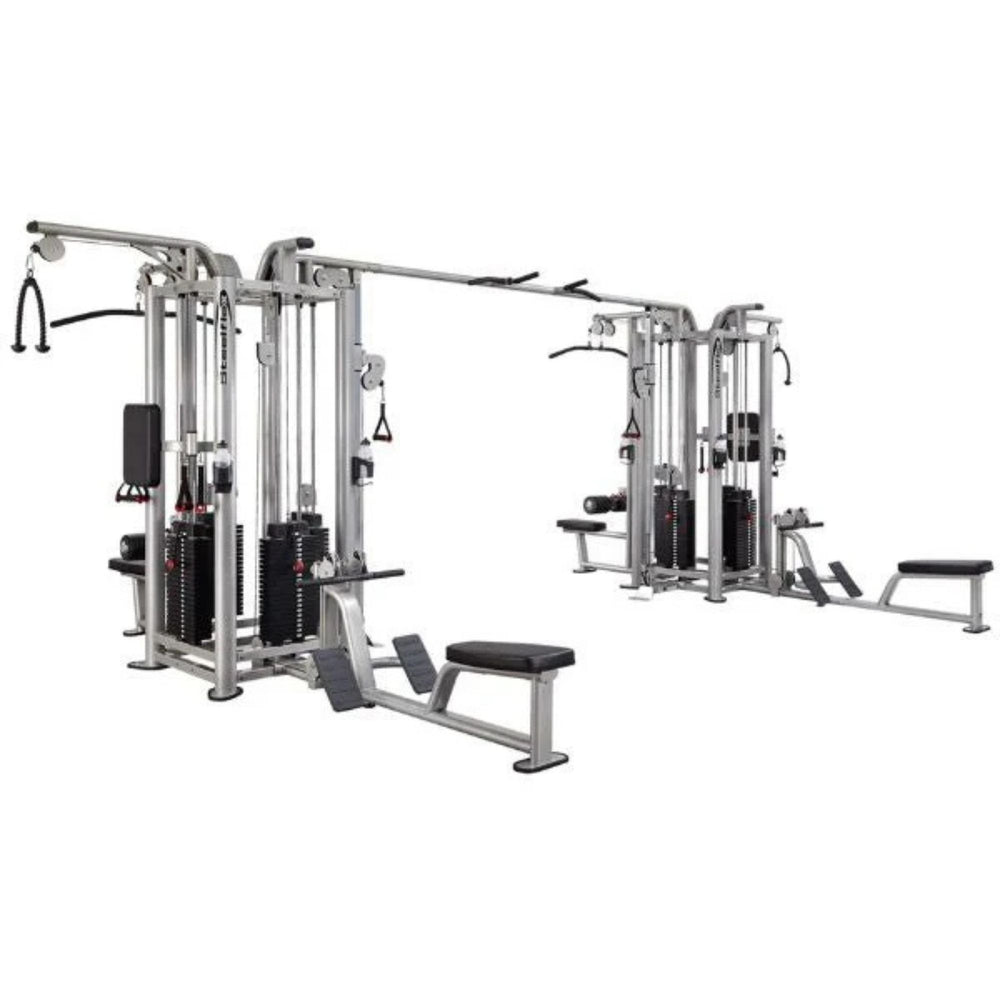 Steelflex 8 Stack Jungle Gym JG8000S with shrouds 