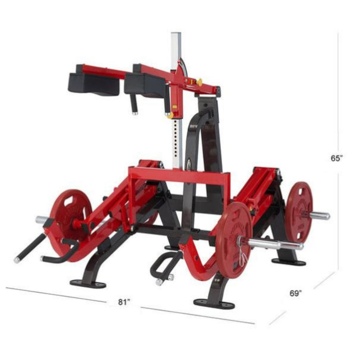 Steelflex Squat Deadlift Lunge PL2300 dimensions