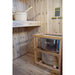 SunRay2-3Person-Hampton-Traditional-Sauna-300TN-inside-sauna-with-heater-and-water-bucket-and-spoon