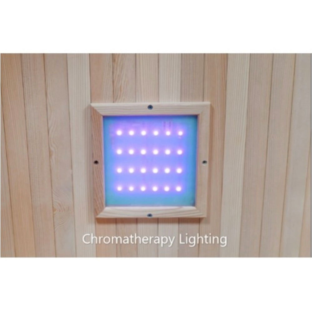 SunRay_Evansport_2-person_infrared_sauna_chromatherapy