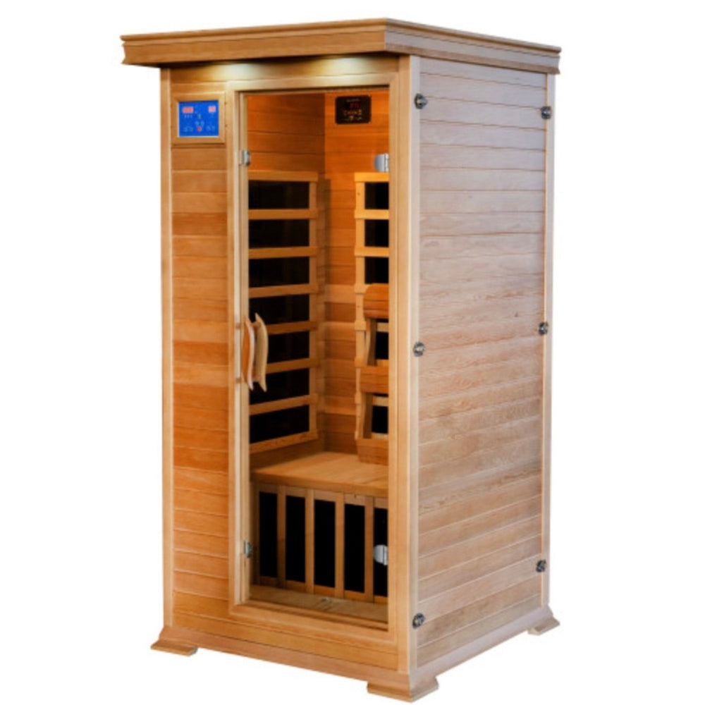SunRay 1-2 Person Sedona Sauna HL100K left facing view