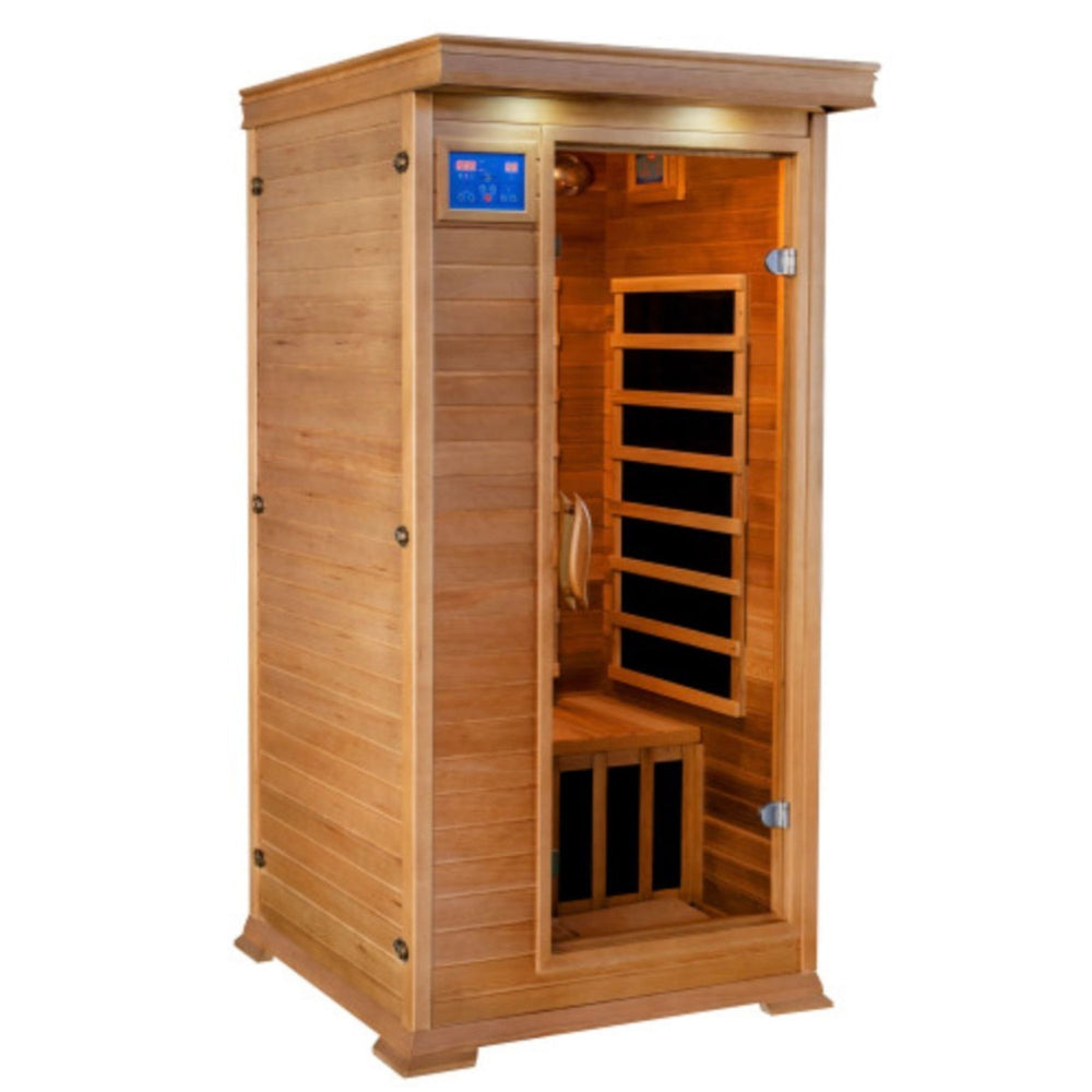 SunRay 1-2 Person Sedona Sauna HL100K right facing view