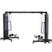 TAG Fitness Elite cable crossover with dual 200 lb weight stacks and wide commercial gym frame.