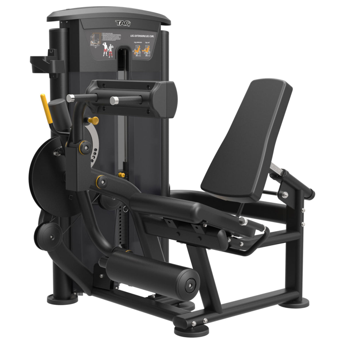 TAG Fitness Elite Leg Extension and Curl Dual Select Machine ...