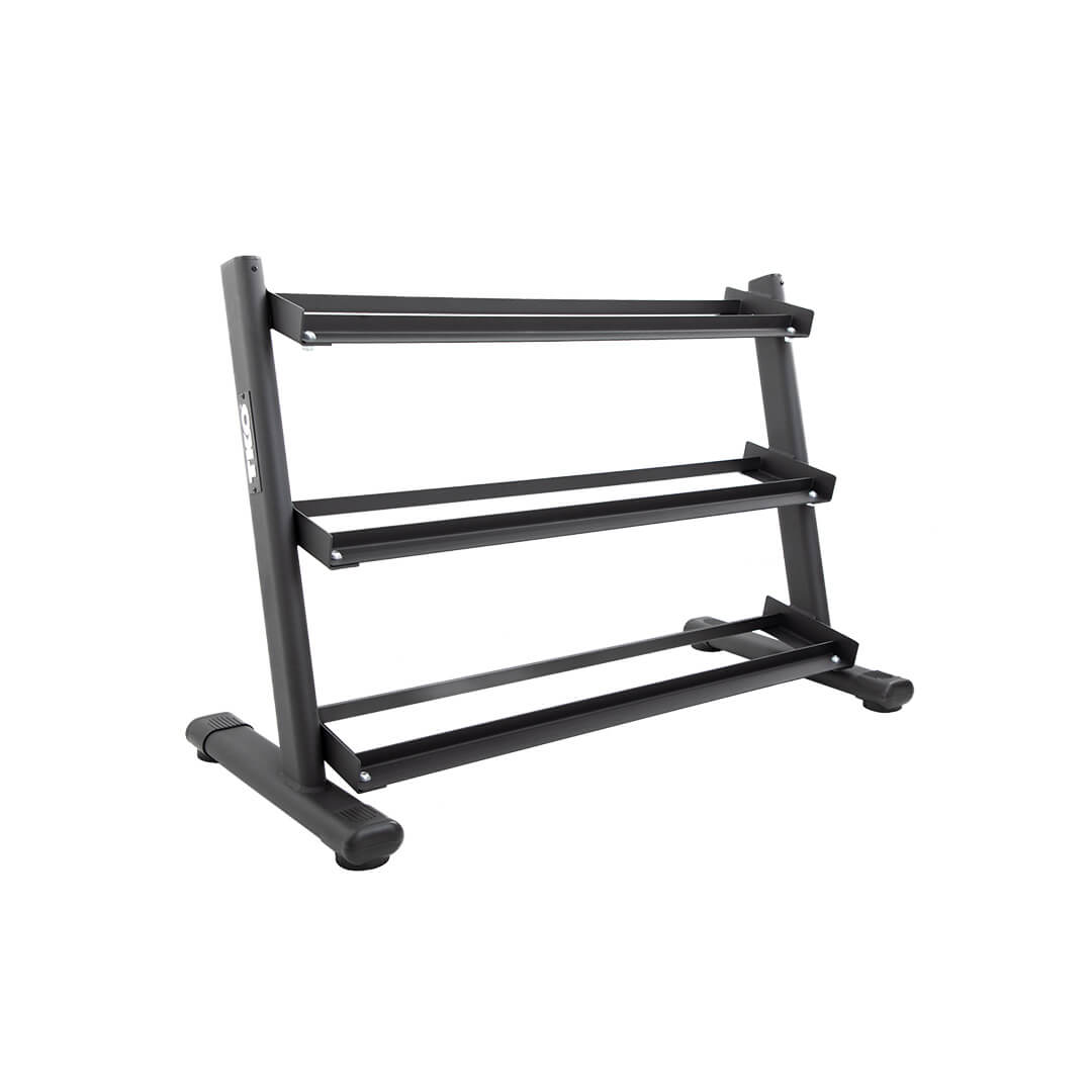 TKO 3-Tier Rail DB Rack, Black 6230-B