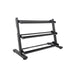 TKO 3-Tier Rail DB Rack, Black 6230-B