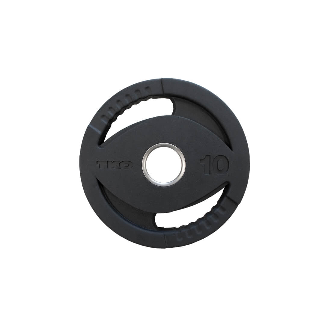 TKO 445lb Olympic Rubber Plate Set 803OR-445 10 lbs