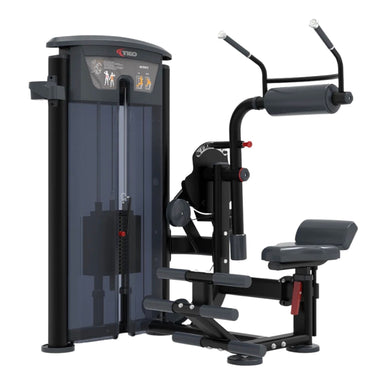 TKO Abdominal Crunch and Back Extension Machine 7064-G2