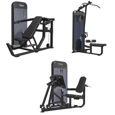 TKO Achieve Dual 3-Station Full Body Strength Circuit Training
