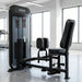Black TKO TKO Achieve Dual Inner / Outer Thigh fitness machine in a gym setting