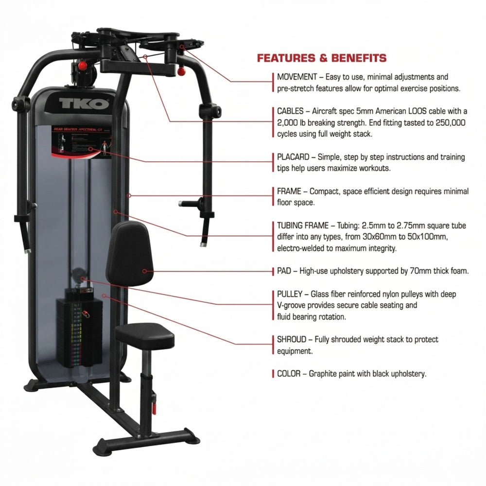 TKO-Achieve-Dual-Pec-Deck-Rear-Delt-8802-BK-adjustments-specs_