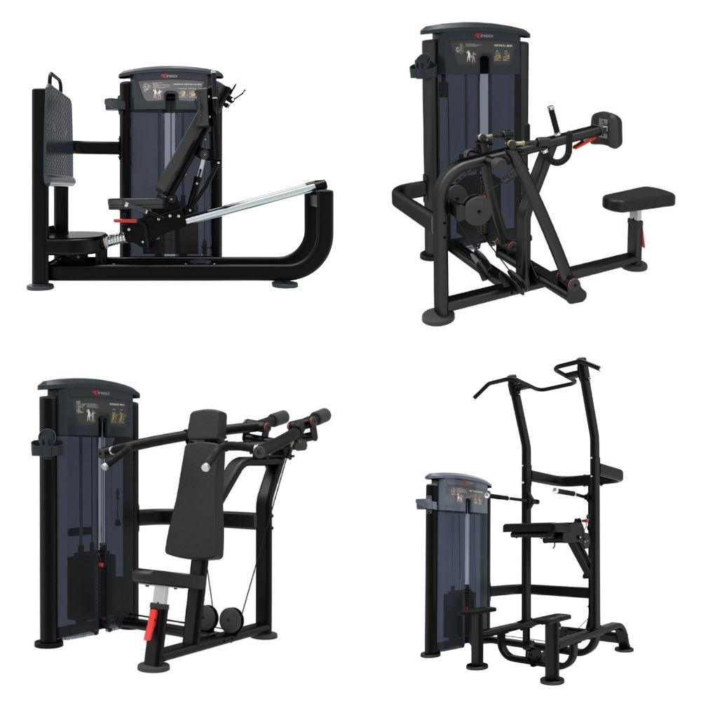 TKO Athletic Performance 4- Station Strength Circuit – Selectorized Strength Package