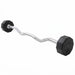 EZ barbell with TKO branding on a white background