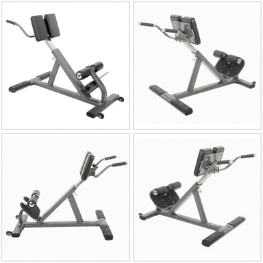 TKO Commercial Hyper Extension 876HP with multiple angles shown on a white background