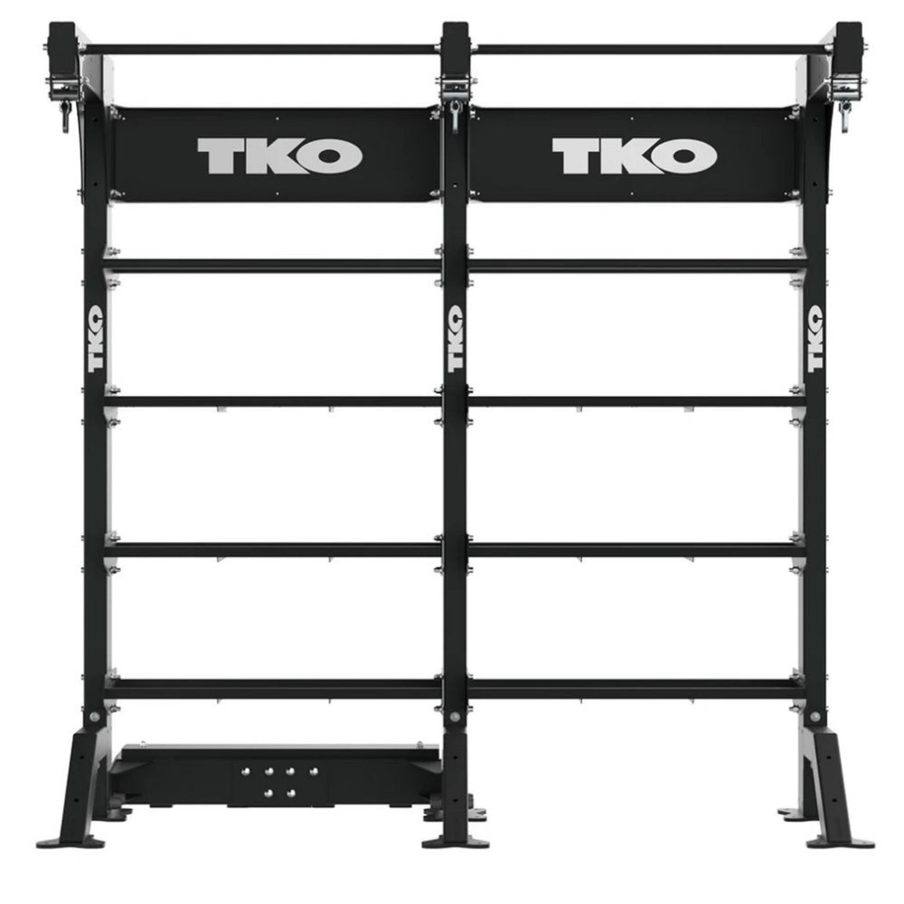 TKO Freestanding Double Bay with Storage and Training DB-DSUB-8FS